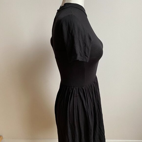 Velvet Torch black mock neck mini Dress small - Picture 2 of 6